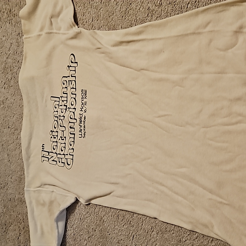 Vintage 1982 Walnut Valley Festival Shirt View 2